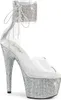 BEJEWELED-724RS Damen Sandale von Pleaser, Transparent EU Produktbild-Vorschau 1