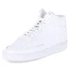 A white Nike Court Vision Mid shoe for women. Podgląd zdjęcia produktu