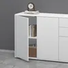 doporro Sideboard Kommode 120 cm in Matt Weiß Produktbild-Vorschau 6