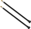 2x tubo flessibile DN8 IG 1/2"-M10x1 400mm nero e nero Anteprima dell’immagine prodotto 2