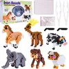 MalPlay Bügelperlen Tiere Set 3000Stk Bügelpads 3D Muster & Produktbild-Vorschau 1