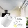 12er Set Oktaplex Aufbaustrahler Alu schwenkbar inkl. LED Produktbild-Vorschau 3