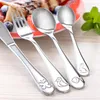 Set di posate per bambini in acciaio inox da 4 pezzi con Anteprima dell’immagine prodotto 2