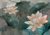 Vlies Fototapete - Lilac Pond 300x210 cm Blumen Produktbild-Vorschau 5
