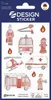 Kinder Sticker "Feuerwehr und Sanitter" 57388 Produktbild-Vorschau 1