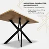 Esstisch Jeanne | 110 x 70 cm | Holz-Optik mit gerader Produktbild-Vorschau 5