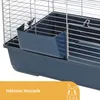 Kerbl Kleintierkäfig Baldo Inkl. Heuraufe, Gitter klappbar, Produktbild-Vorschau 2