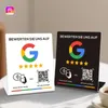 2xNFC & QR Displayständer mit deutschem Text – Social Media Produktbild-Vorschau 4