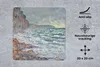 MuchoWow® Mauspad Mousepad Fecamp am Meer - Claude Monet Produktbild-Vorschau 2