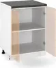 ULWEHOME Szafka kuchenna dolna stojąca 80 cm 2 fronty Podgląd zdjęcia produktu 3