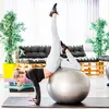 MOVIT Gymnastický míč s nožní pumpou, 55 cm, červený Náhled obrázku produktu 1