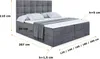 ALTDECOR Boxspringbett mit Matratze und Lattenrost  - APO  Produktbild-Vorschau 6