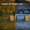 Hasenstall Kaninchenstall Dreieck Moritz 096 | 115 x 56,5 x Produktbild-Vorschau 12