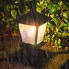 Solar Gartenleuchte Aussen Garten Villa Saeule Licht Zaun Produktbild-Vorschau 7