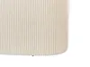 BELIANI Pouf Hellbeige Samtstoff Plissiert Oval mit Produktbild-Vorschau 8