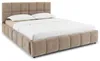 Polsterbett EMILIA 180x200 cm, Braun - Bett mit Lattenrost, Produktbild-Vorschau 3
