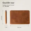 Accezz Leather Laptophoes 14 inch - Laptopsleeve - Cognac Productafbeelding-voorbeeld 8