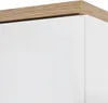 Badezimmer Hochschrank SOLNA-56 Hochglanz weiß mit Produktbild-Vorschau 4