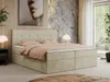 MKS MEBLE Boxspringbett 140x200 mit Bettkasten und Matratze Produktbild-Vorschau 1