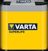 A product shot of a Varta Superlife battery. Produktbild-Vorschau