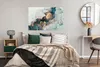 MuchoWow® Poster Blau - Marmor - Gold 120x80 cm - Bilder Produktbild-Vorschau 4