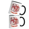 Lawyer Tasse Schwarz Law Lawyer Anwalt Gericht Gesetz Produktbild-Vorschau 2