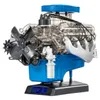 A model of a Ford Mustang V8 engine on a black stand. Produktbild-Vorschau