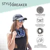 styleBREAKER Damen Loop Schlauchschal mit Leoparden Muster Produktbild-Vorschau 3