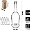 KADAX Bouteilles à liqueur 500ml, 10 pièces, Bouteilles Voir les images du produit 2