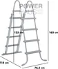 Bestway Flowclear 4-stufige Sicherheitsleiter 122 cm Produktbild-Vorschau 37