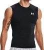 Under Armour UA HG Armour Black/White L Fitness tričko Náhľad obrázku produktu 1