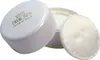 Geöffnete Dose White Diamonds Body Powder von Elizabeth Taylor mit separat liegender, weicher Puderquaste in Weiß. Náhľad obrázku produktu