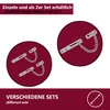 HOOZ Türkette Edelstahl Sicherheitsschloss, Produktbild-Vorschau 7