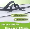 2x Aufbewahrungstasche für Bettdecken - Tasche Aufbewahrung Produktbild-Vorschau 3