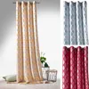 heimtexland ® Ösenschal Deko Vorhang Raute Jacquard Produktbild-Vorschau 5