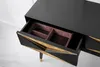 Casa Padrino Luxus Konsole Matt Schwarz / Antik Gold / Gold Produktbild-Vorschau 7