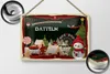 Blechschild Weihnachten Grüße aus DATTELN Geschenk Produktbild-Vorschau 2