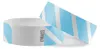 Braccialetti in Tyvek vuoti a righe CombiCraft blu - 100 Anteprima dell’immagine prodotto 1