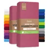 Lavea® 2er Pack Jersey Spannbettlaken 120x200cm, 100% Produktbild-Vorschau 1