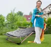 Outtec® Klappbare Gartensessel Sonnenliege mit Kissen - bis Produktbild-Vorschau 3