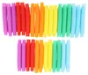 30 kusů Pop Tubes v barvách žlutá, oranžová, modrá, fialová Náhled obrázku produktu 7