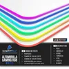 TITANWOLF - Alfombrilla para ratón RGB para juegos - Base Vista previa de la imagen del producto 4