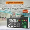 Tuya WiFi decibel metr 4v1 Teplota vlhkost decibel test Náhled obrázku produktu 7