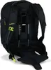 The back of a black backpack with neon green accents. Anteprima dell’immagine prodotto