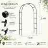 Rozenboog, poortboog, tuinconstructie, klimhulp voor Productafbeelding-voorbeeld 3