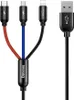 Cavo USB Baseus 3W1 Usb-C / Lightning / Micro 3A 1,2M Anteprima dell’immagine prodotto 1