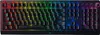 A top-down view of a black gaming keyboard with RGB backlighting. Produktbild-Vorschau