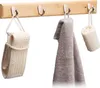Relaxdays Hakenleiste Bambus, natürliche Maserung, 4 Produktbild-Vorschau 1