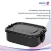Brotdose Edelstahl 1000 ml - Robuste Lunchbox für Kinder & Produktbild-Vorschau 2