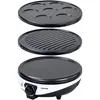 3in1 Crepes Maker | Kontaktgrill | Pancake Maker Zephir Podgląd zdjęcia produktu 1